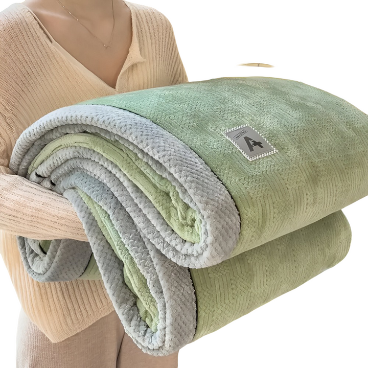 Jeté de lit en velours, apporte chaleur et confort luxueux à votre chambre cet hiver.