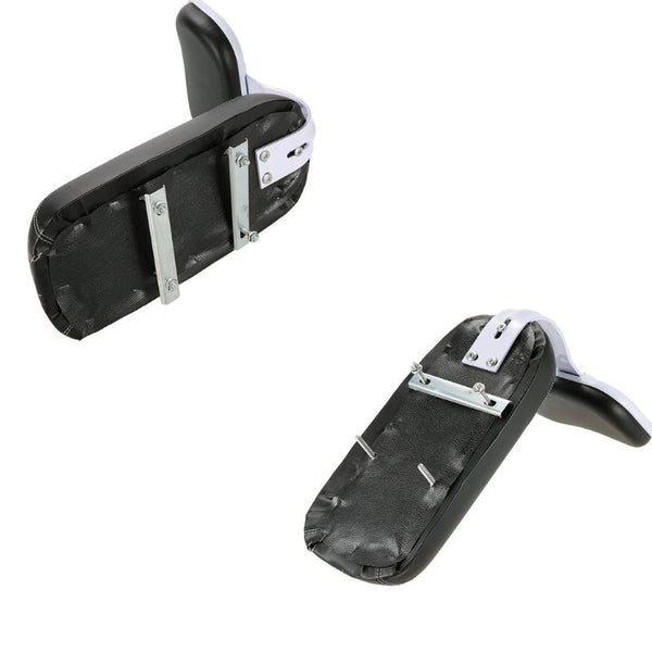 Siège arrière enfant vélo en cuir PU rembourré, facile à installer sur porte-bagages.
