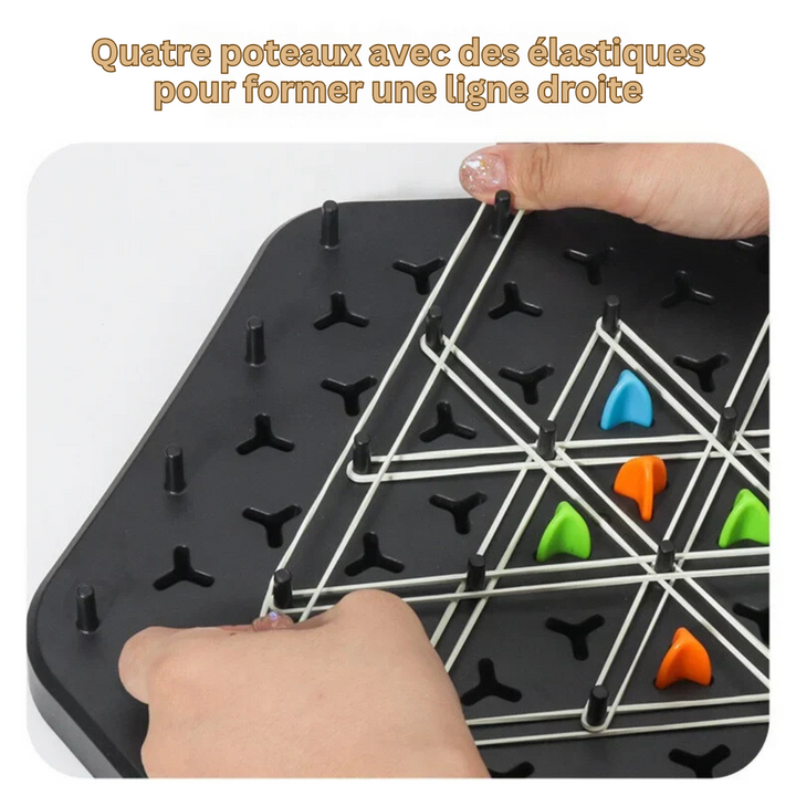 MindMatrix, jeu de société portable parfait pour les voyages ou les soirées intérieures en famille. Divertissement garanti.