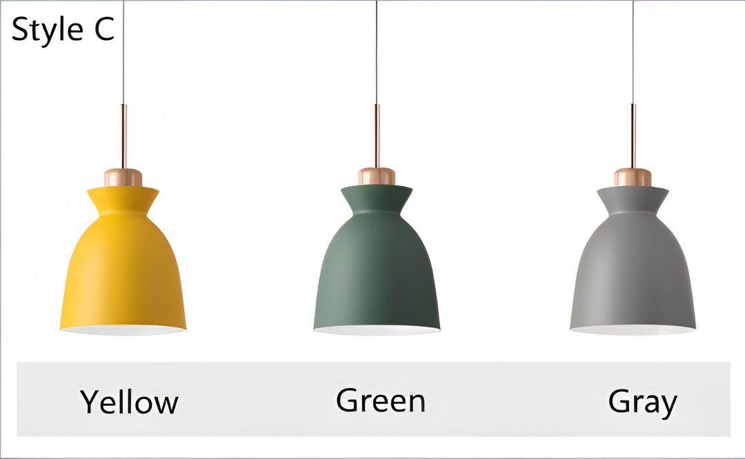 Lampe moderne suspendue, design dôme macaron, éclairez votre intérieur avec style.