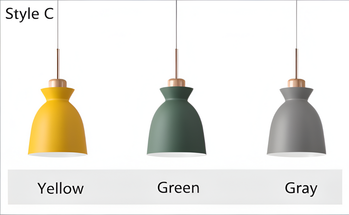 Lampe moderne suspendue, design dôme macaron, éclairez votre intérieur avec style.