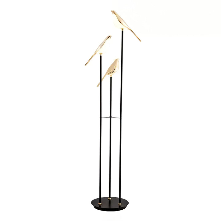 Lampe sur pied LED Perchée de Pie au design épuré, idéal pour une décoration minimaliste.