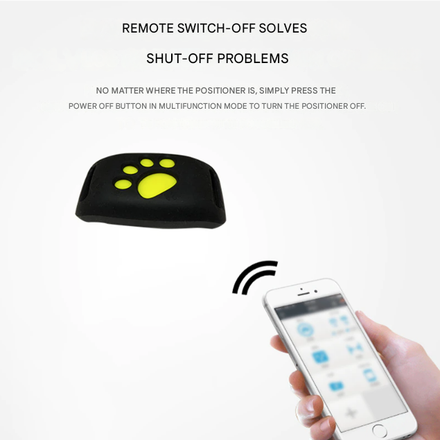 Collier GPS PawTrack pour animaux, léger et discret, parfait pour sécuriser chat ou petit chien, localisateur précis.
