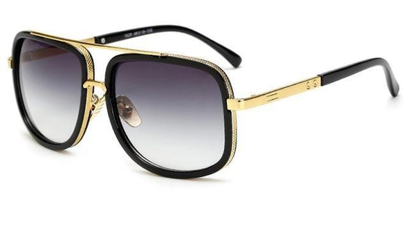 Lunettes de soleil homme pour un look affirmé. Verres polarisés et protection UV400. Style vintage.