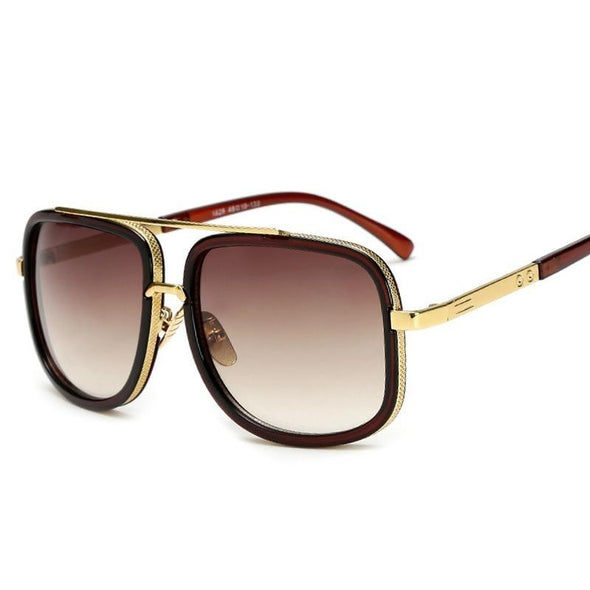Mode été homme: lunettes de soleil polarisées UV400. Style intemporel et protection complète.
