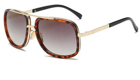 Lunettes de soleil vintage pour homme, polarisées et offrant une protection UV400 optimale.