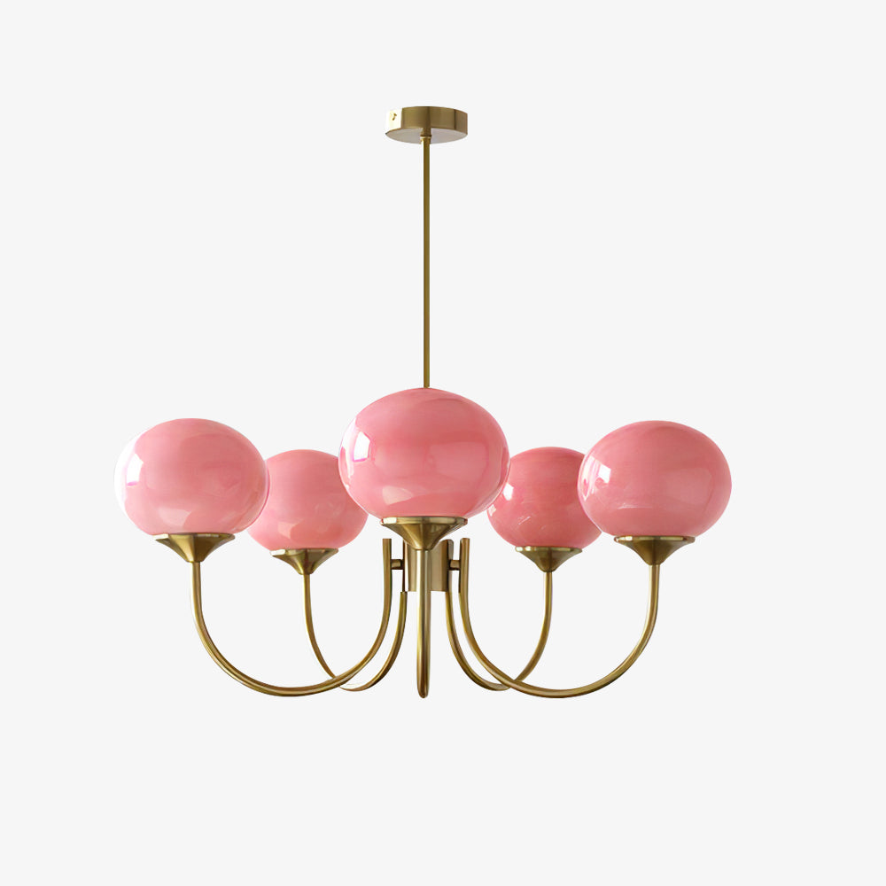 Lustre LED Marshmallow, pour salon ou chambre.