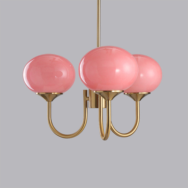 Lustre design Marshmallow, éclairage unique chambre.
