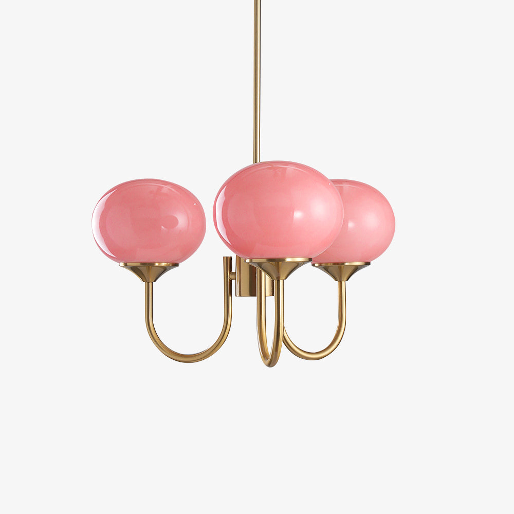 Lustre unique Marshmallow design, luminaire LED performant.