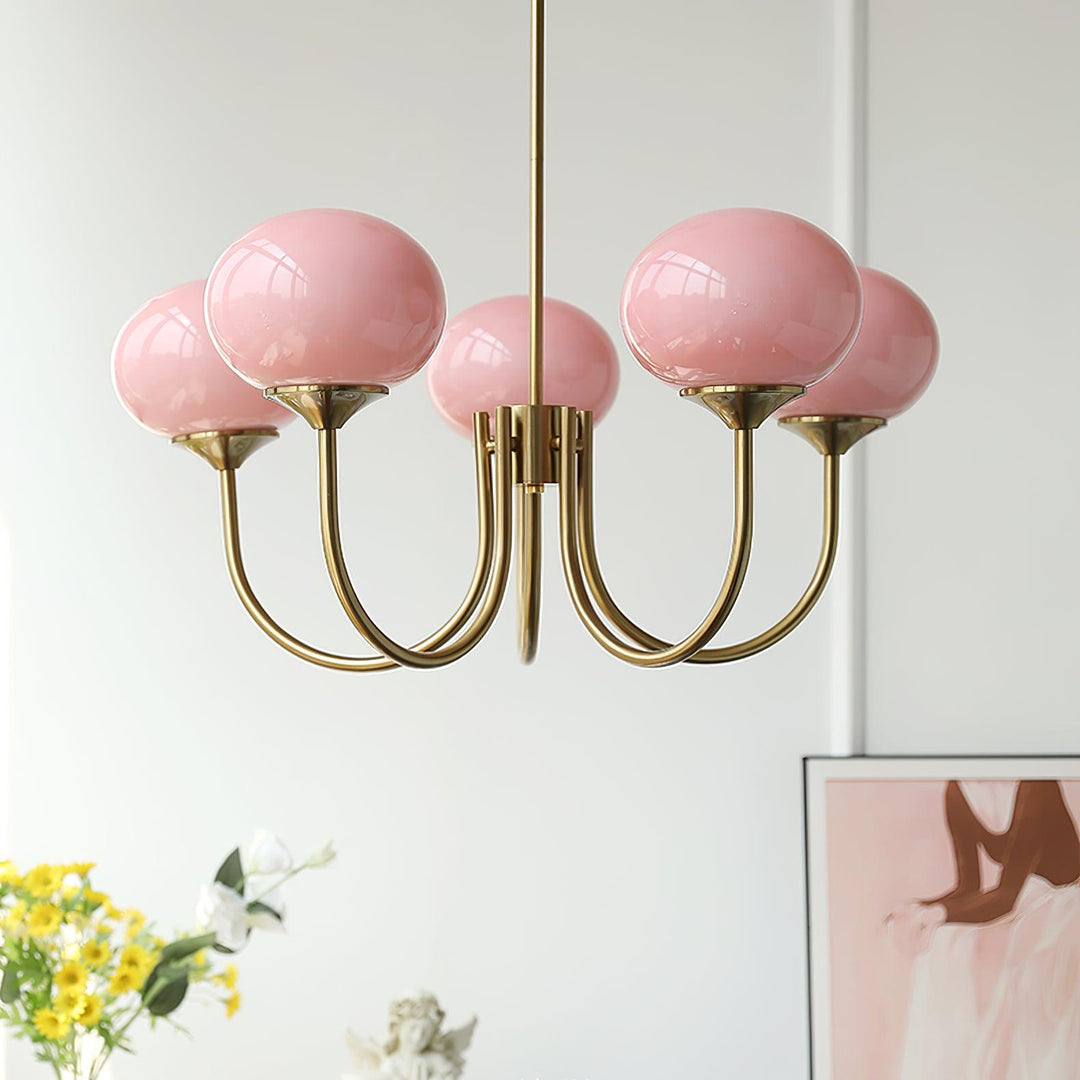Suspension luminaire Marshmallow, décoratif chambre moderne.