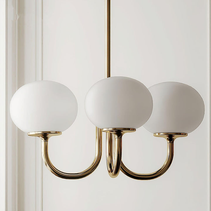 Suspension luminaire Marshmallow, décoratif et moderne.