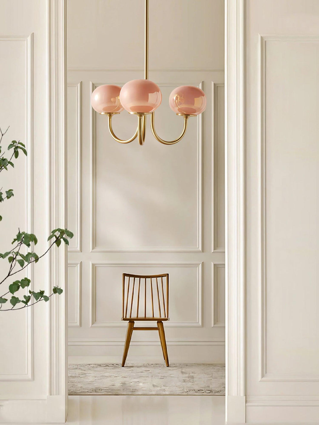Lustre design Marshmallow, éclairage chambre unique.