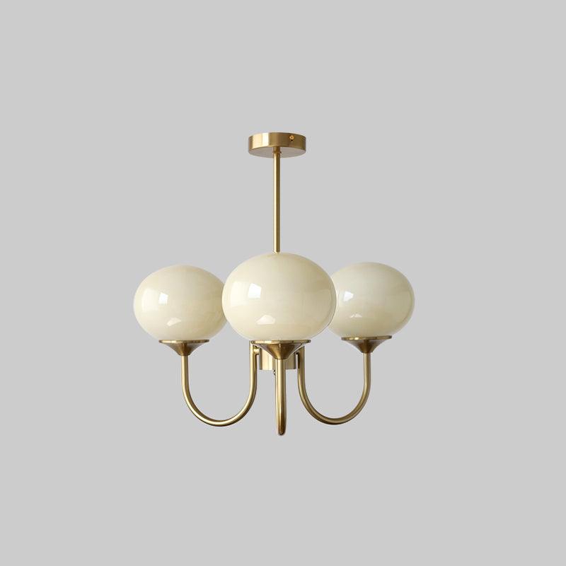 Lustre Marshmallow, luminaire design pour chambre.