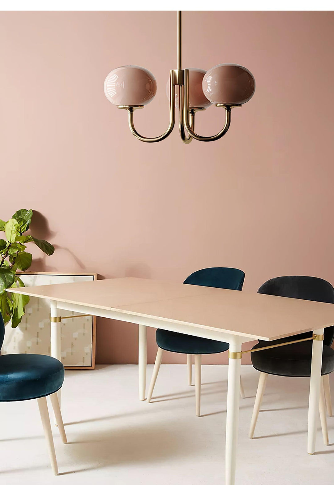 Lustre moderne Marshmallow, pour salon élégant.