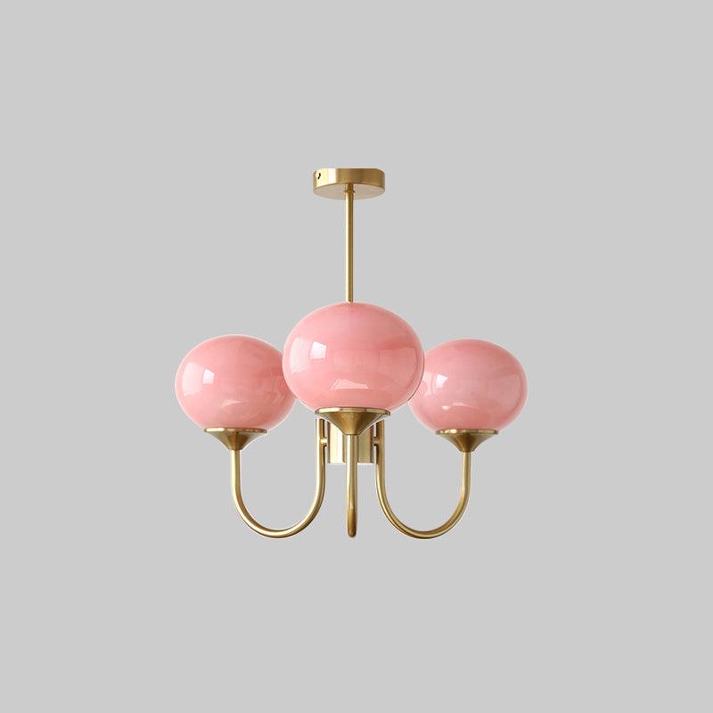 Suspension LED dimmable Marshmallow, décorative.