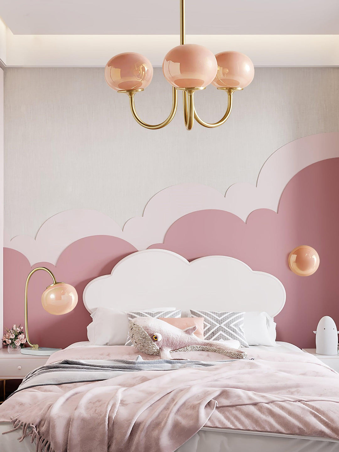 Luminaire suspension Marshmallow, moderne et unique.