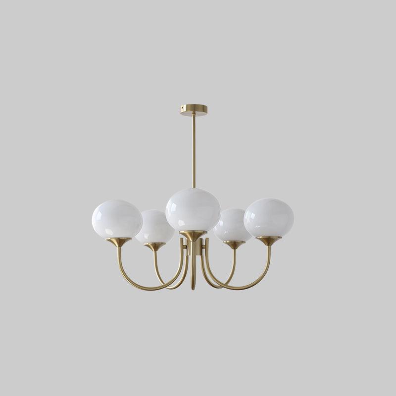 Lustre design Marshmallow, éclairage LED salon.