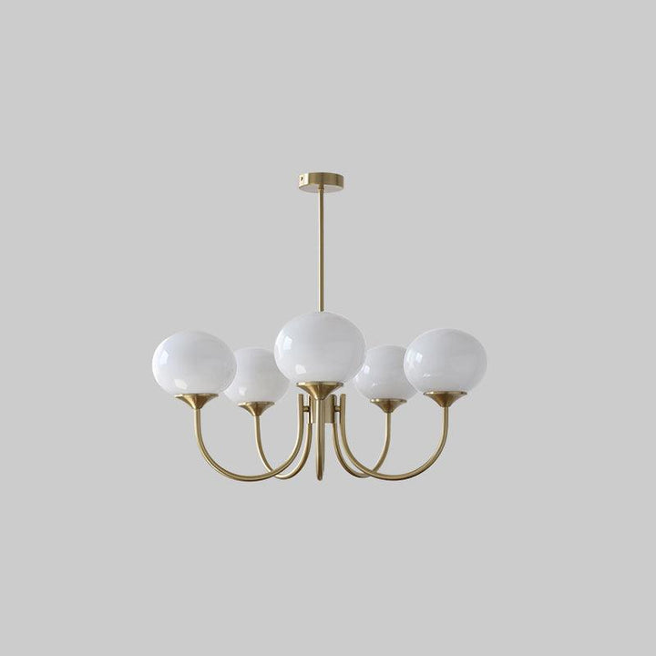 Lustre design Marshmallow, éclairage LED salon.