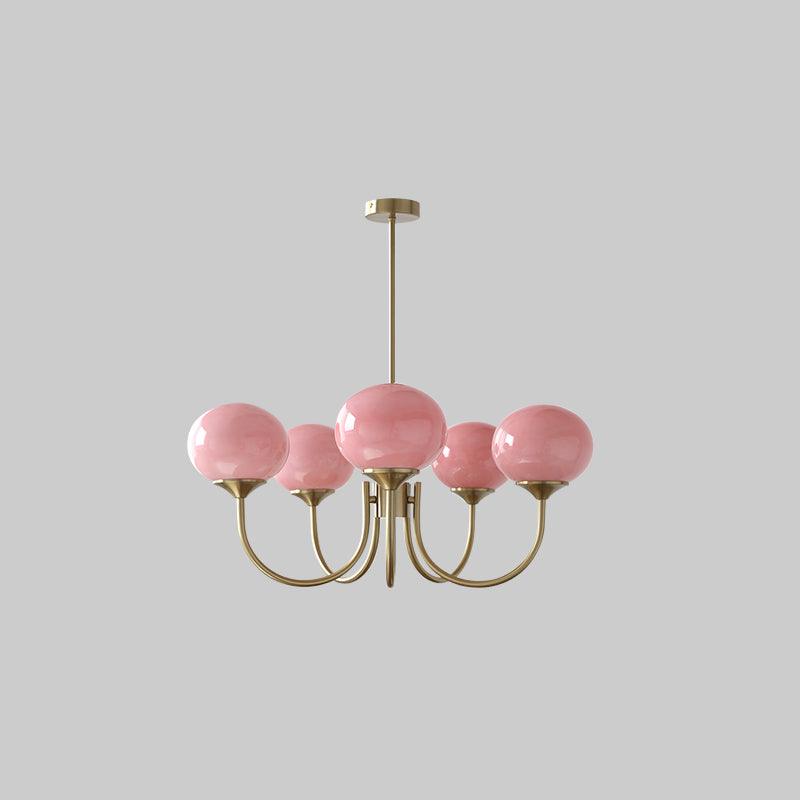 Lustre LED Marshmallow, design pour ambiance unique.