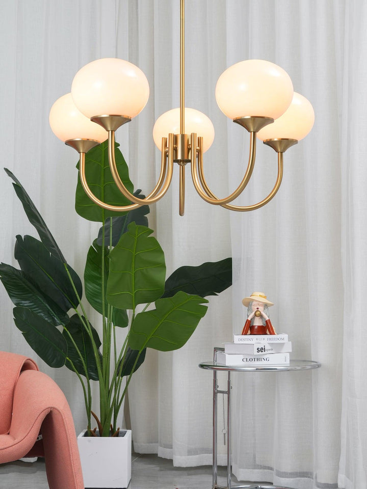 Lustre décoratif Marshmallow, design moderne pour salon.