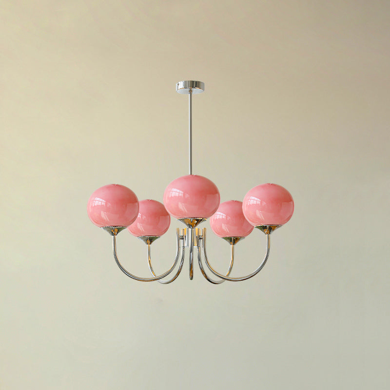 Suspension design Marshmallow, luminaire LED moderne.