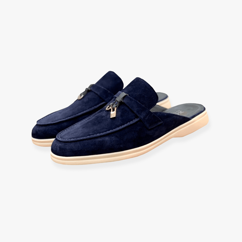 Souliers mules à boucle pour femme, confort absolu, parfaites pour un look d'été décontracté.