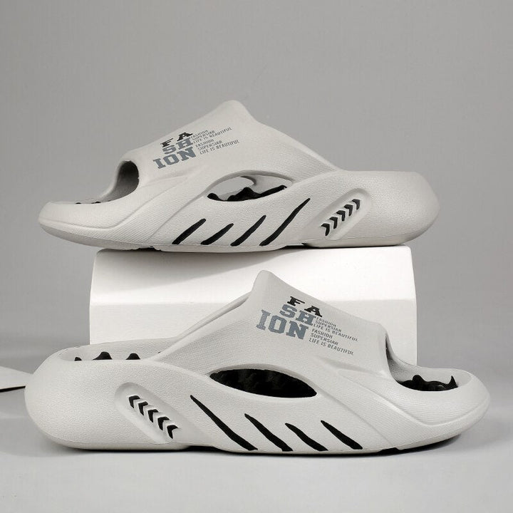 Chaussures souples orthopédiques unisexe, antidérapantes, pour détente et soulagement quotidien.