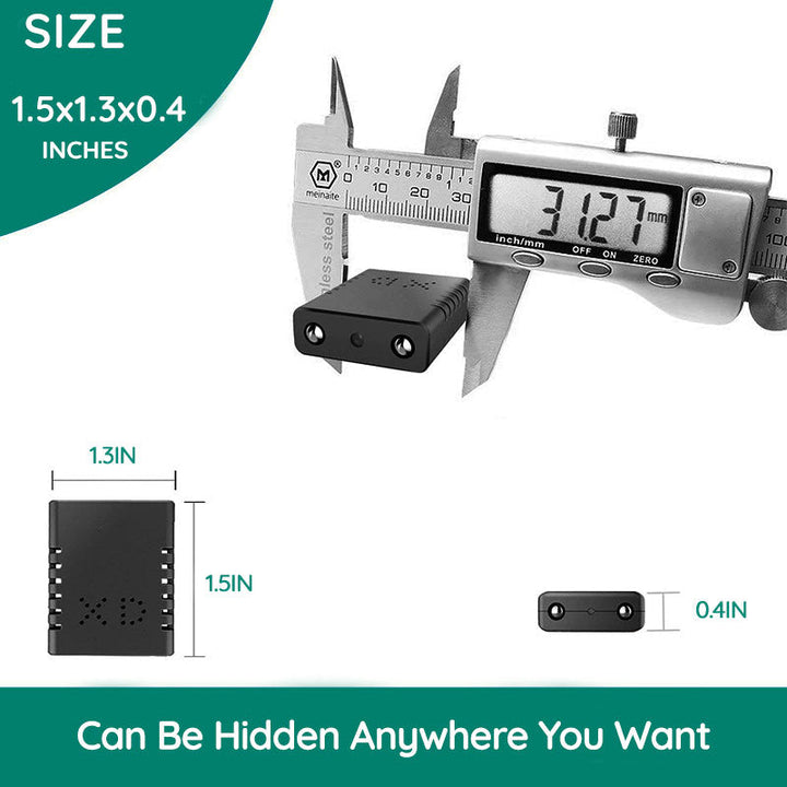 Caméra de surveillance intérieure HD avec vision nocturne et audio pour sécurité 24h/24.
