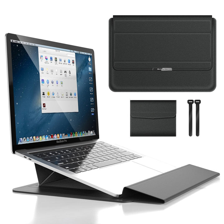 Housse antichoc pour ordinateur portable, protection stylée et sécurité accrue en voyage.