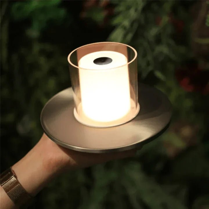 Lampe d'ambiance LED bougie pour chambre. Lumière chaude apaisante, USB, sans danger pour toute la famille.