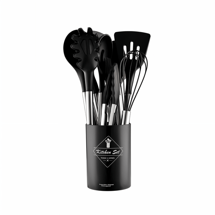 Outils de cuisson professionnels pour cuisiner avec précision et plaisir, un ensemble idéal pour le chef.
