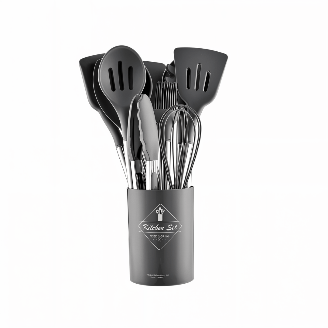 Ustensiles de cuisine ergonomiques et durables, conçus pour le confort et l'efficacité quotidienne en cuisine.