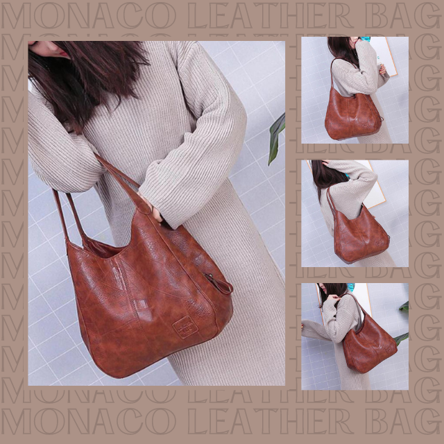 Sac à épaule pour femme avec sangle réglable en cuir véritable.