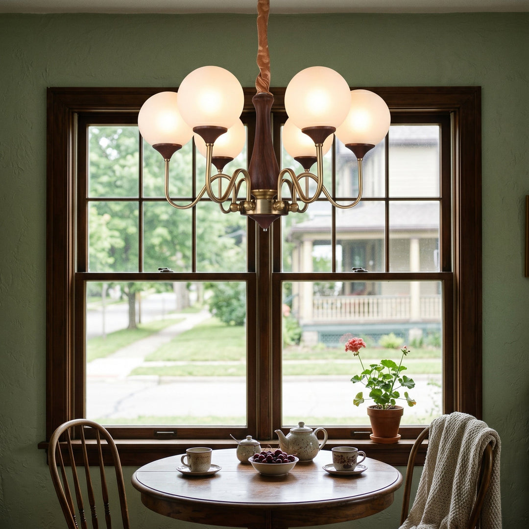 Plafonnier lustre dimmable. Verre transparent et métal. Style moderne. Illumine parfaitement votre espace.
