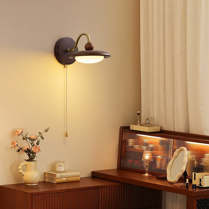 Éclairage LED mural moderne, apporte une ambiance cosy au salon, idéal pour la lecture.