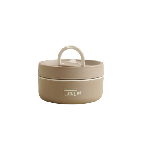 Boîte repas isotherme en acier inoxydable, garde l'alimentation chaude pour l'école.