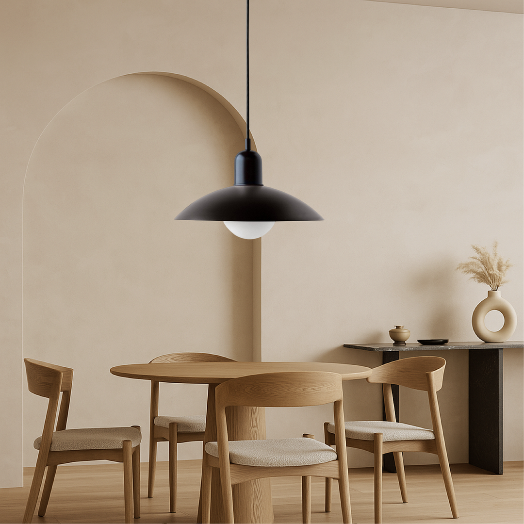 Luminaire Macaron pastel, suspension design pour éclairage décoratif en intérieur moderne.