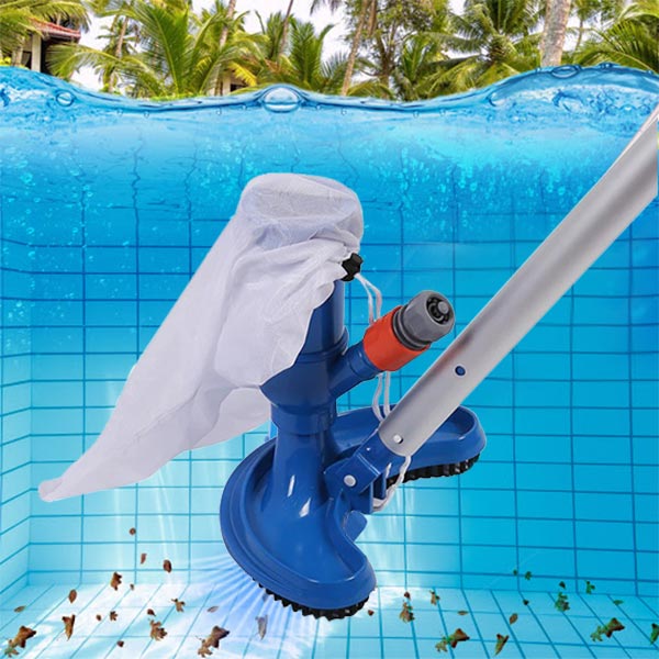 Aspirateur manuel TIDYPOOL pour piscine, nettoie débris, maintient eau claire facilement. Entretien efficace.