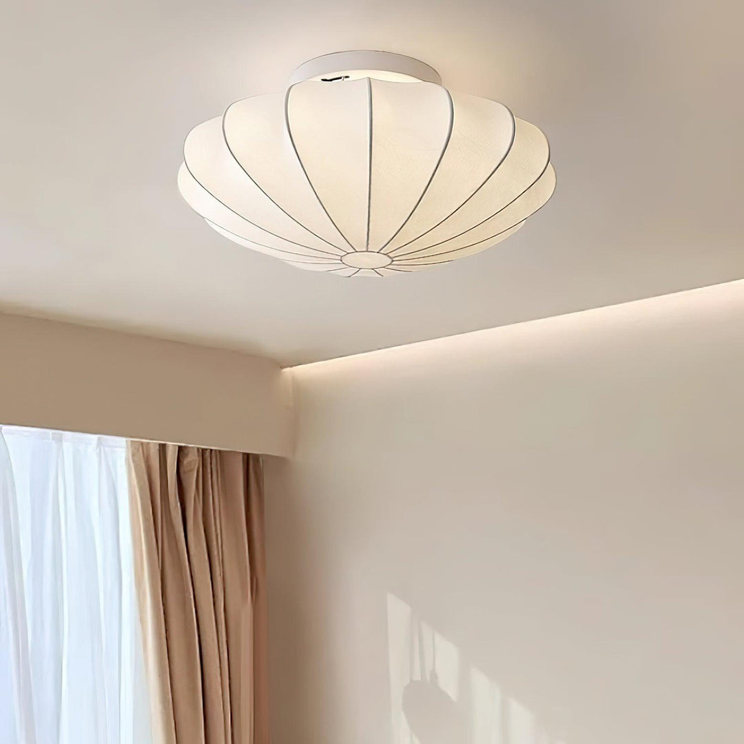 Plafonnier LED design pour salon, bulles lumineuses pour une ambiance douce.
