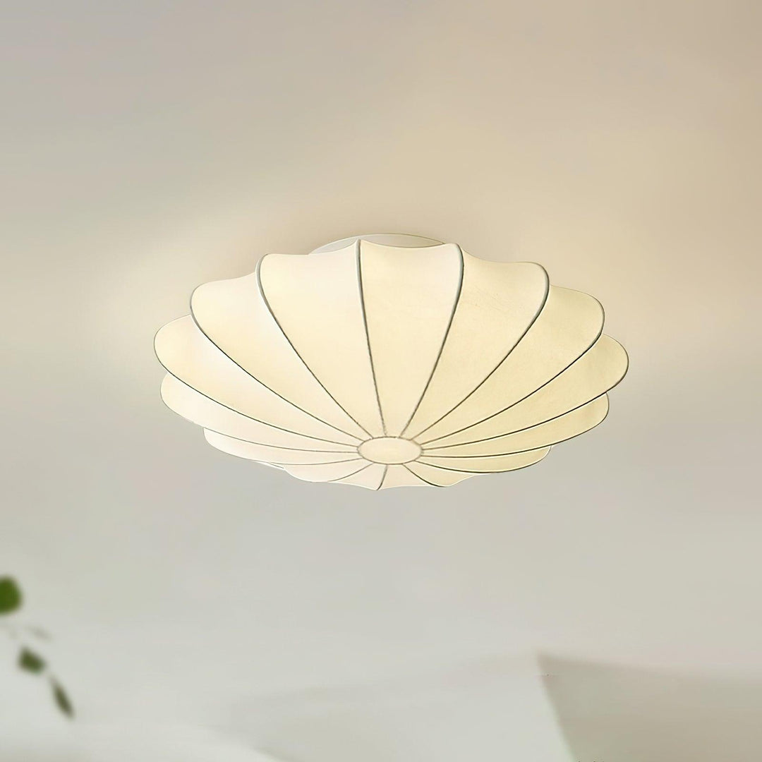 Luminaire LED de plafond, style moderne, bulles pour éclairage doux et chaleureux.