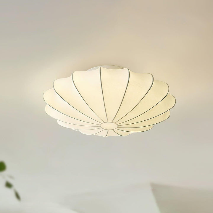 Luminaire LED de plafond, style moderne, bulles pour éclairage doux et chaleureux.