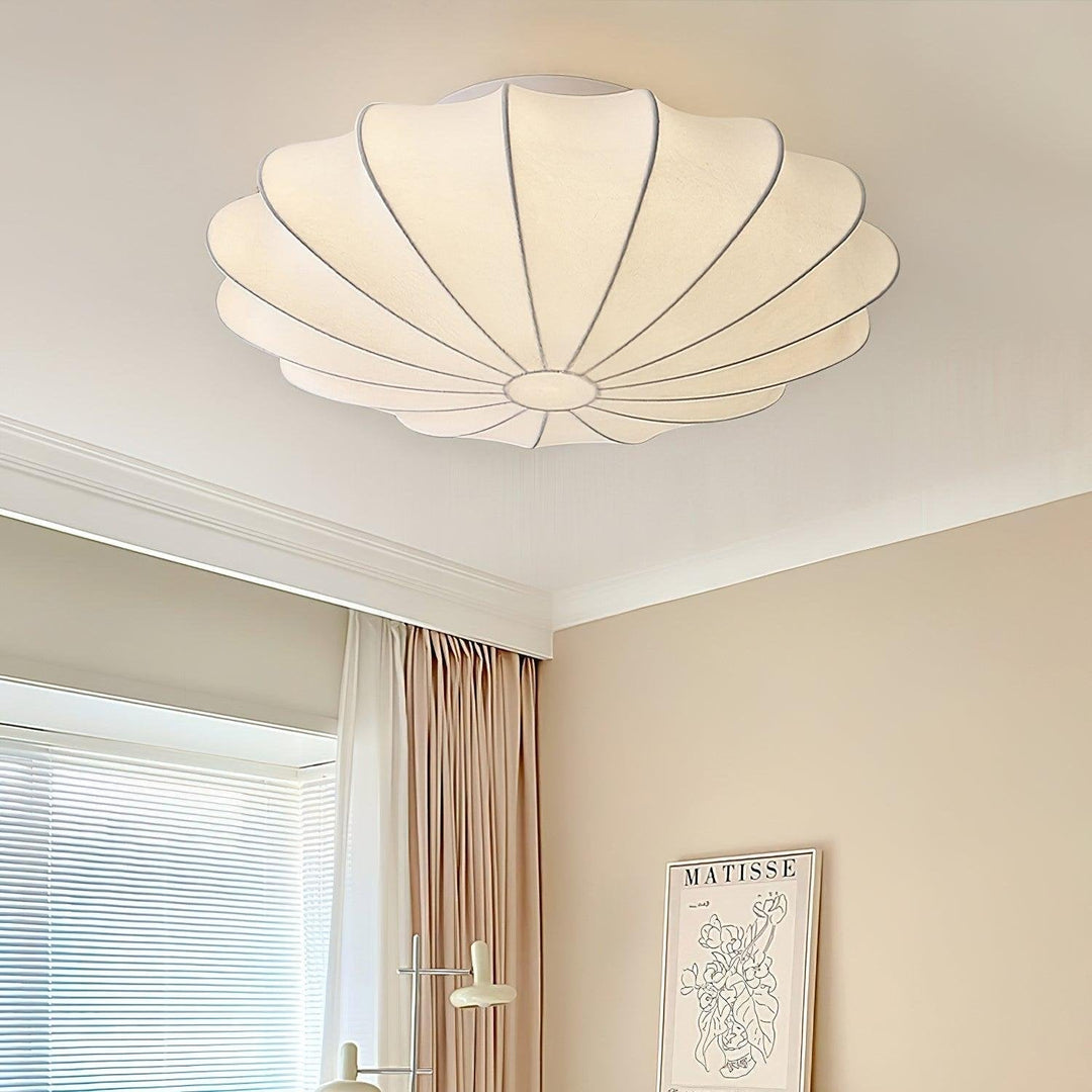 Plafonnier LED contemporain, bulles lumineuses, idéal pour décoration intérieure.