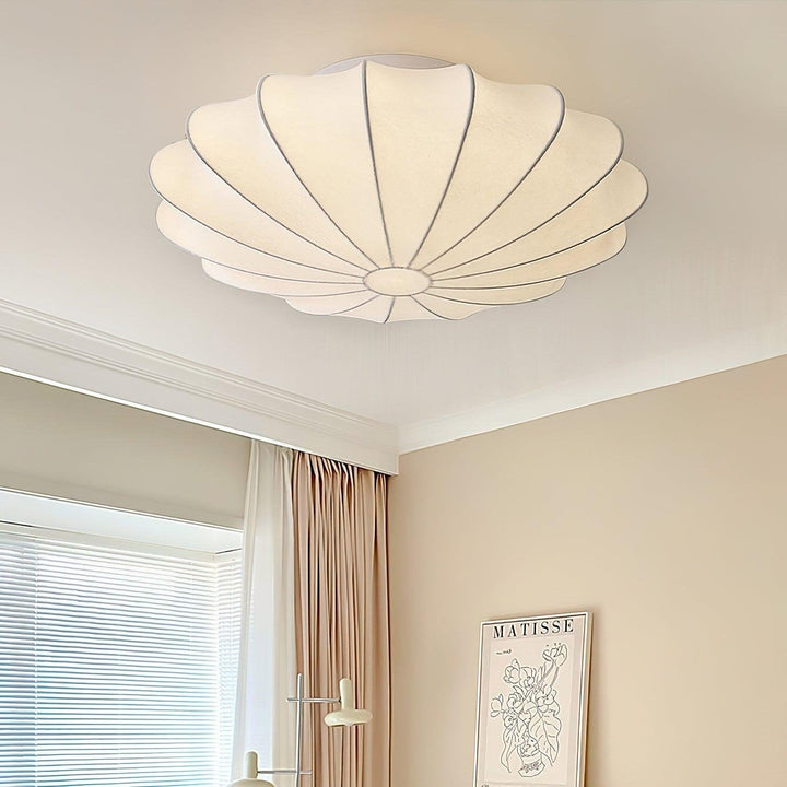 Plafonnier LED contemporain, bulles lumineuses, idéal pour décoration intérieure.