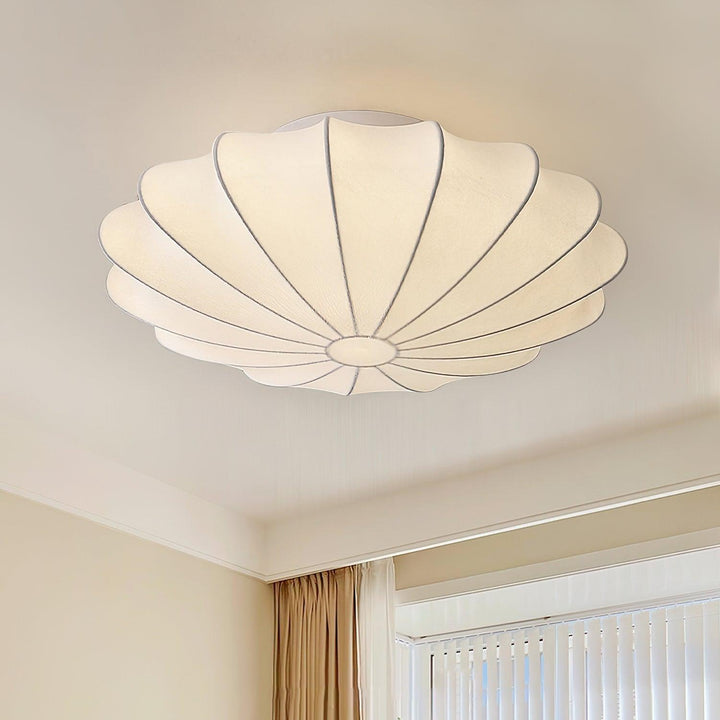 Luminaire design LED, plafonnier à bulles élégant pour une touche moderne.