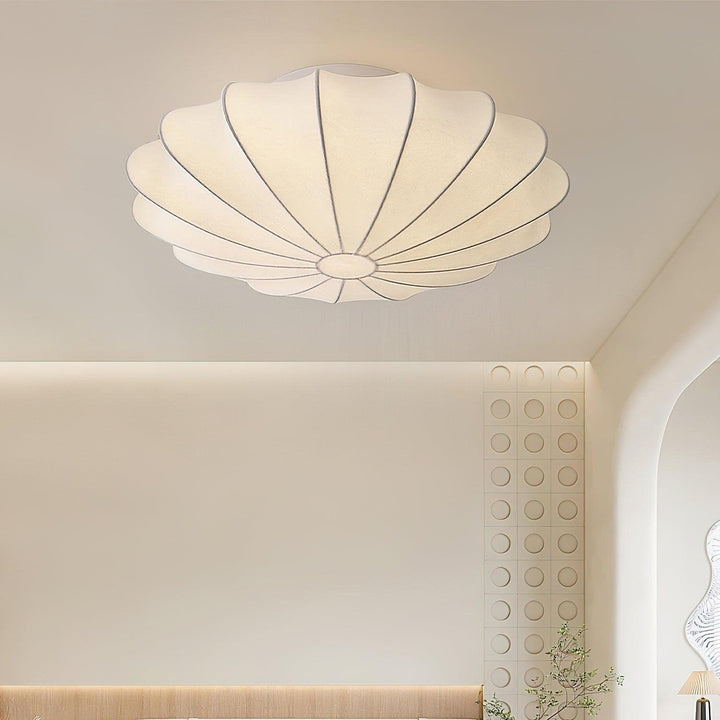 Plafonnier LED à bulles pour cuisine, éclairage moderne et fonctionnel.