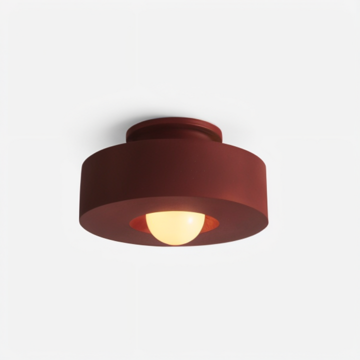 Lampe de plafond design, LED ronde pour une lumière douce et moderne. Idéal ambiance.