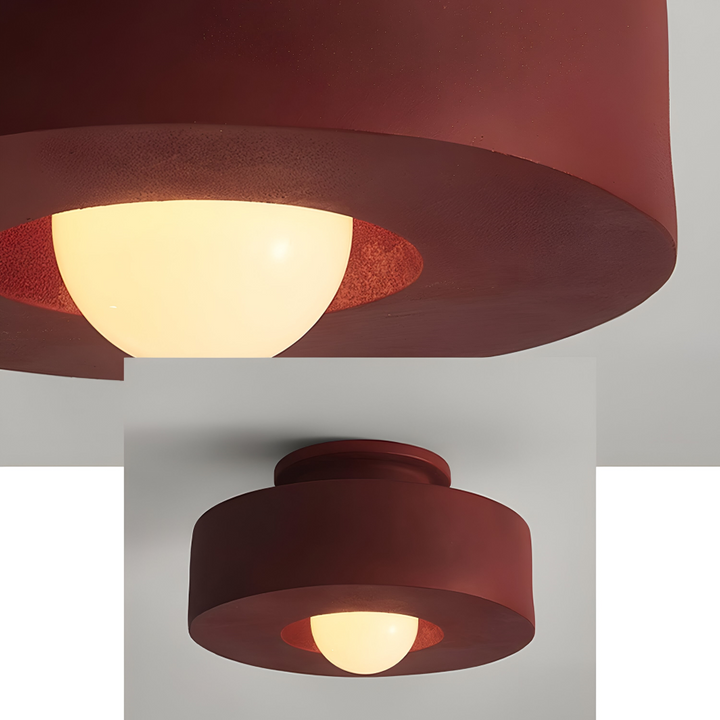 Lampe ronde LED moderne, apporte une touche design et fonctionnelle à votre intérieur.