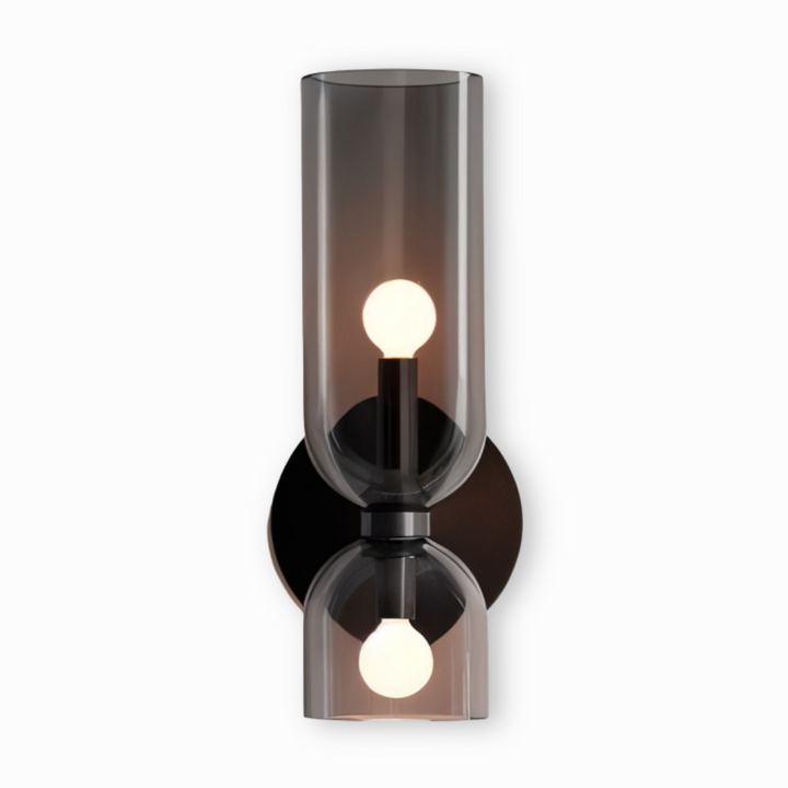 Applique design CapsuleLume, LED, luminaire mural moderne avec lumière ambiante douce.
