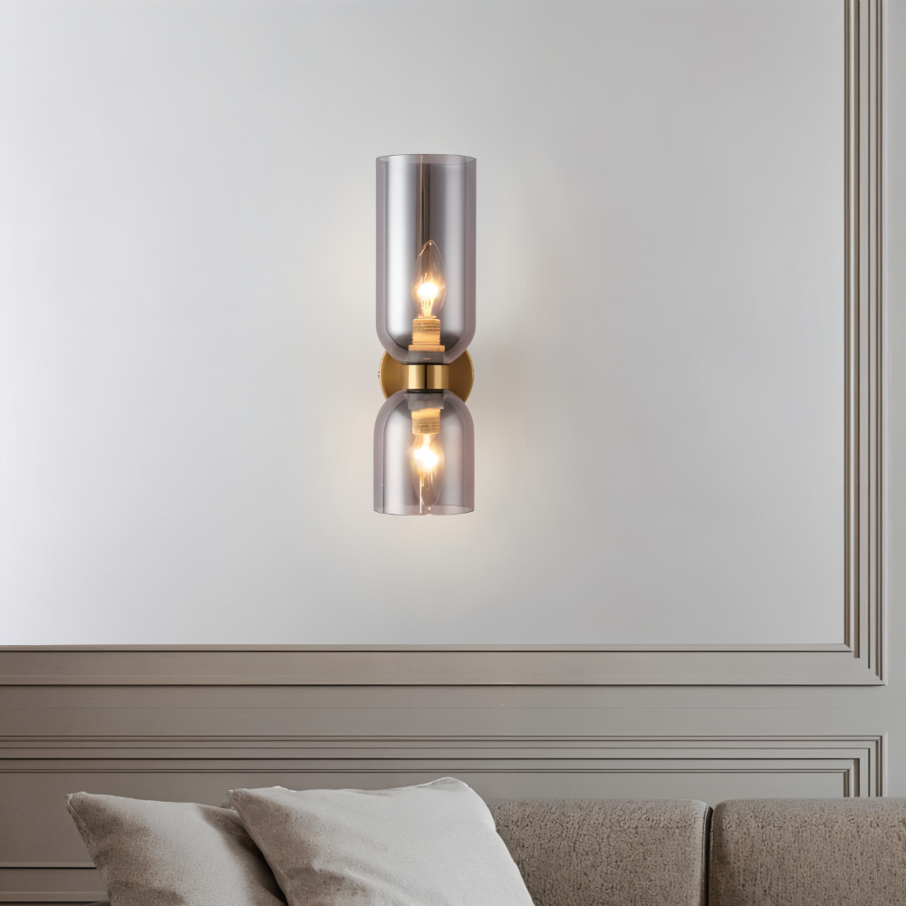 Applique murale moderne LED CapsuleLume pour un décor élégant.