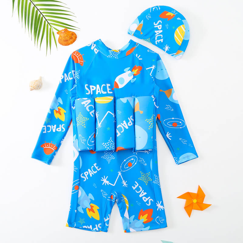 Maillot de bain flottant SafeSwim pour bébé et jeunes enfants, aide précieuse à la natation.